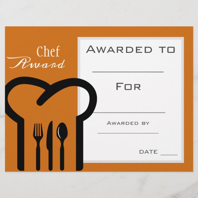 Koch Award Cooking Award (Vorderseite)