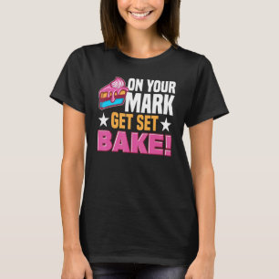 Koch Backen Tortenwein Kekse Backhalterung T-Shirt