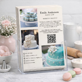 Koch Bäckerei Services Foto QR Code Flyer