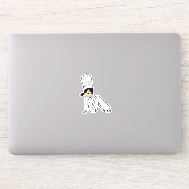 Koch Bakery Girl Sticker (Computer)