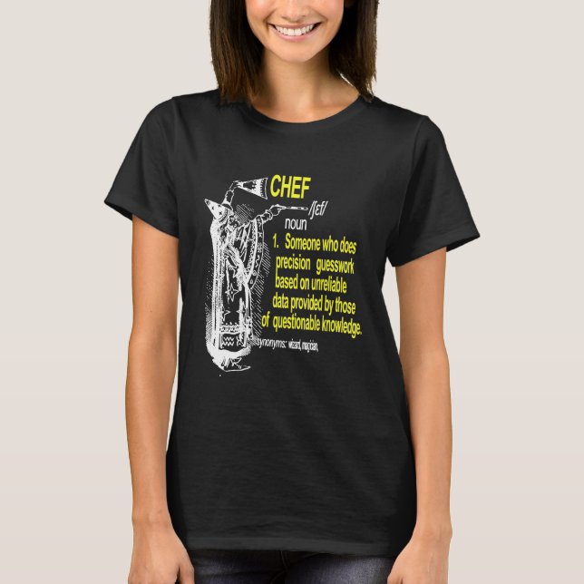 Koch Bedeutung Shirt Koch Noun Definition (Vorderseite)