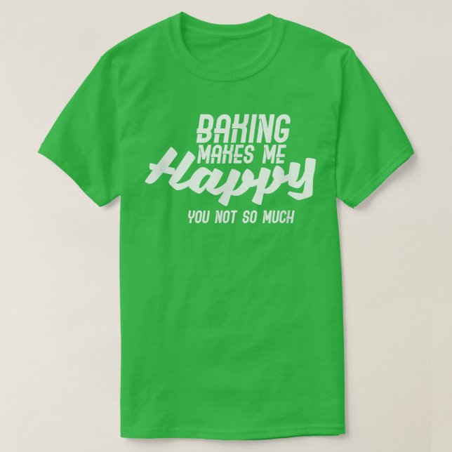Koch-Beruf Lebensmittel T - Shirt (Design vorne)