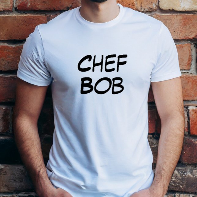 Koch Bob (Ihr Name) Shirt (Von Creator hochgeladen)