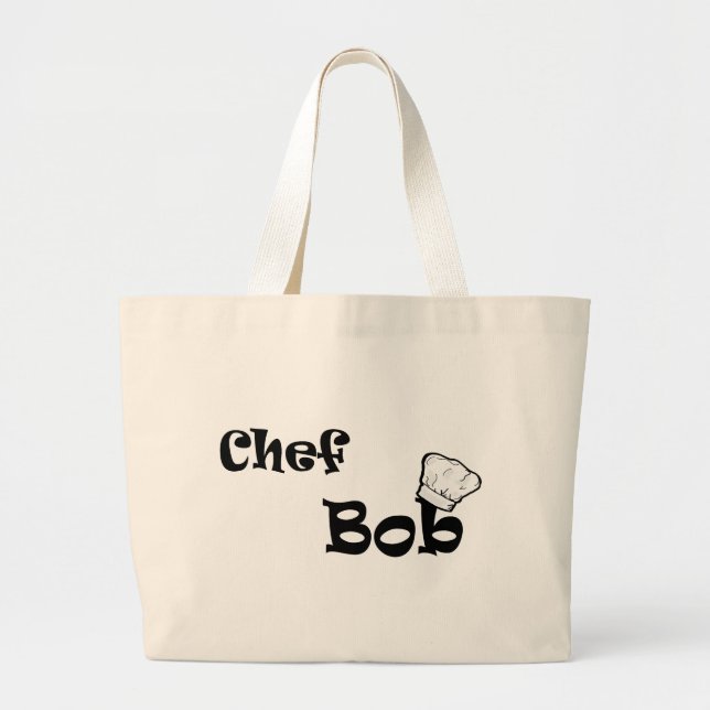 Koch Bob Jumbo Stoffbeutel (Vorne)