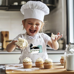 Koch Cat Blue Kinderschürze