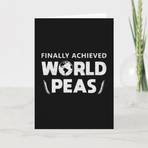 Koch Cook Cooking schließlich erreicht Welt Peas G Karte