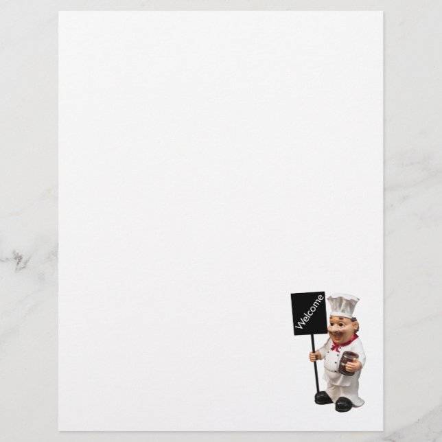 Koch Cook - WELCOME Menükarte (Vorderseite)