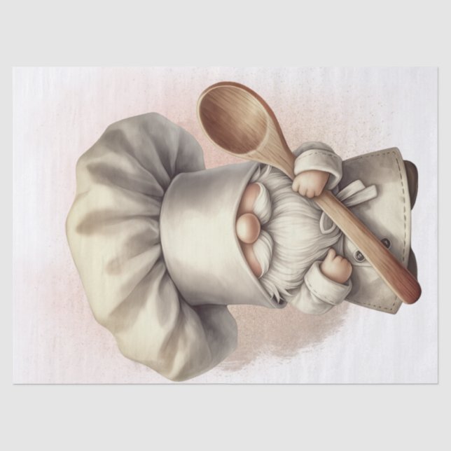 Koch Cooking Gnome Seidenpapier (Vorderseite)