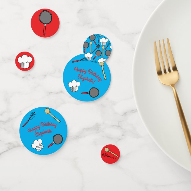 Koch Cooking Kindergeburtstag Party Konfetti (Gruppe)