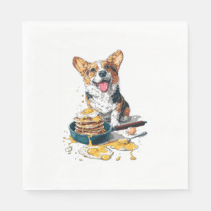 Koch Corgi - Funny Cooking Dog Serviette