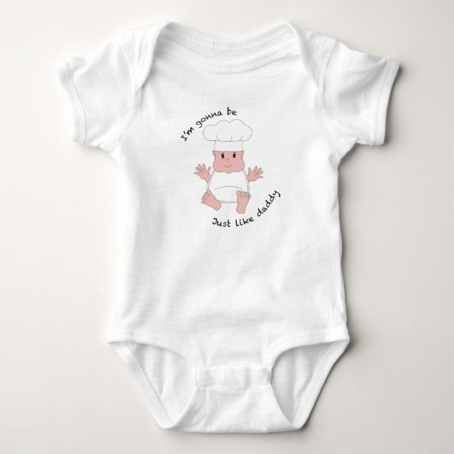 Koch Daddy Baby Strampler (Vorderseite)