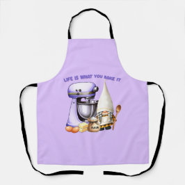 Koch Das Leben ist das, was man backt Schürze