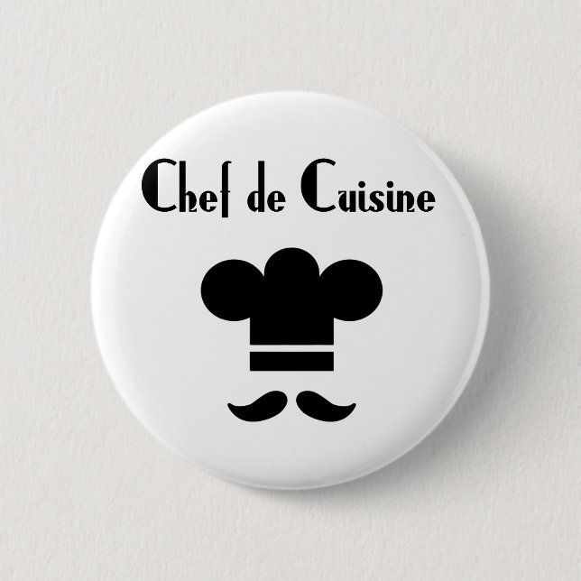 Koch de Cuisine Button (Vorderseite)