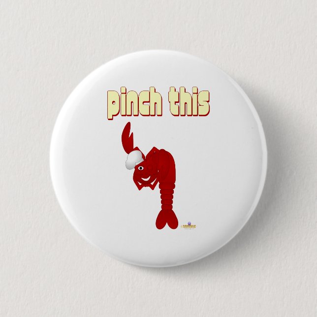 Koch der Roten Hummer Button (Vorderseite)
