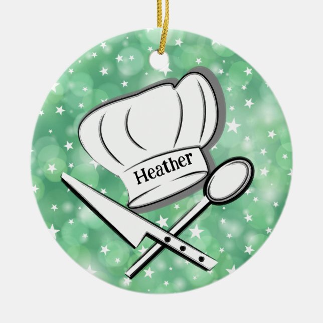 Koch Design Keramik Ornament (Vorne)