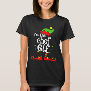 Koch Elf Weihnachtskostüm Mama Vater Xmas T - Shir T-Shirt
