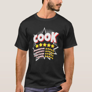 Koch - Funny Pastry Ship Cook Sous-Koch Cooker Cul T-Shirt