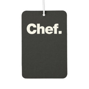 Koch Funny Quotes über Kochen Geschenk Autolufterfrischer
