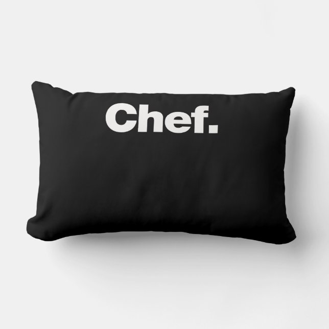 Koch | Funny Quotes über Kochen Geschenk Lendenkissen (Vorderseite)