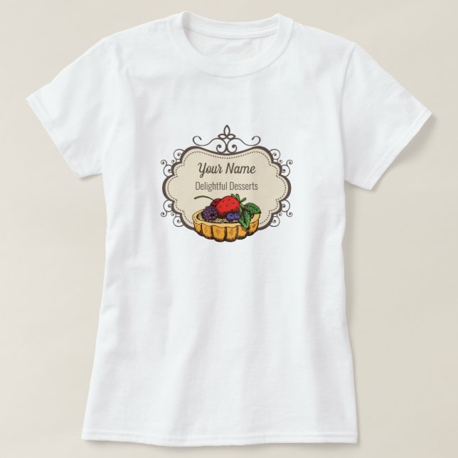 Koch für Bäckereien T-Shirt (Design vorne)