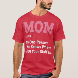 Koch für Tag Die beste Mama der Welt nach dem Mutt T-Shirt