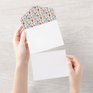 Koch-Geschenk Nur gutes Essen aus frischen Zutat All In One Einladung