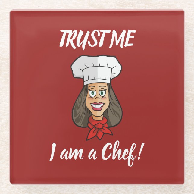 Koch Glasuntersetzer (Vorderseite)