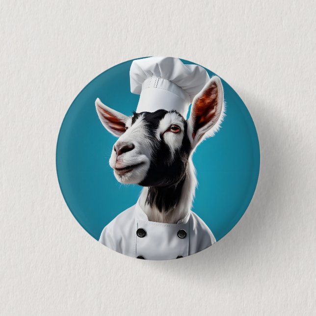 Koch Goat Button (Vorderseite)