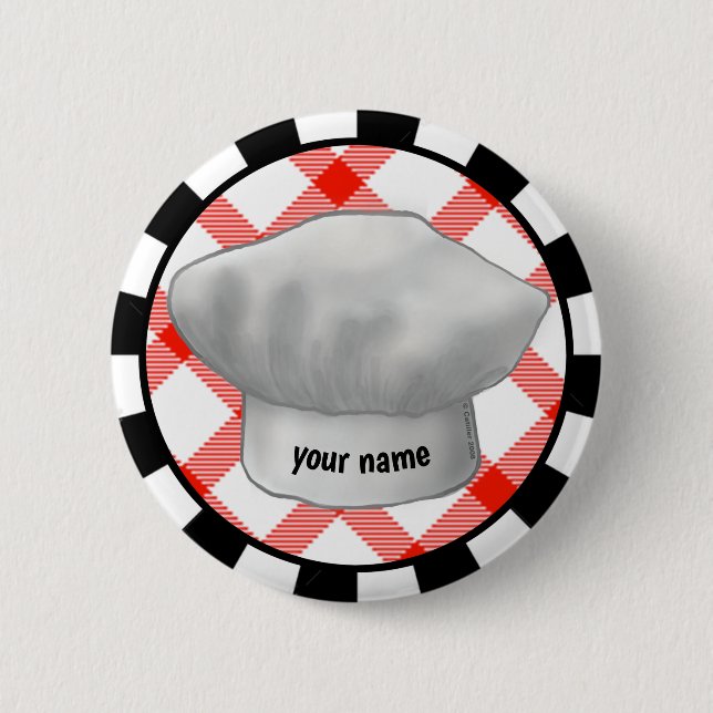 Koch Hat Button (Vorderseite)