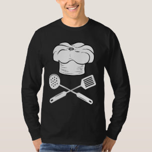 Koch Hat Kochen Utensil Koch Feinschmecker Gourmet T-Shirt
