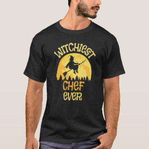 Koch Hexenmeister Halloween Spaß T-Shirt
