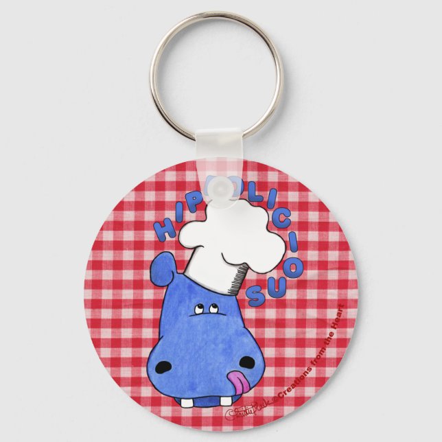 Koch Hippo - Hippolicious Schlüsselanhänger (Vorderseite)