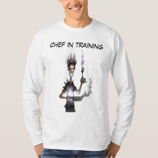 Koch im Trainings-Shirt T-Shirt