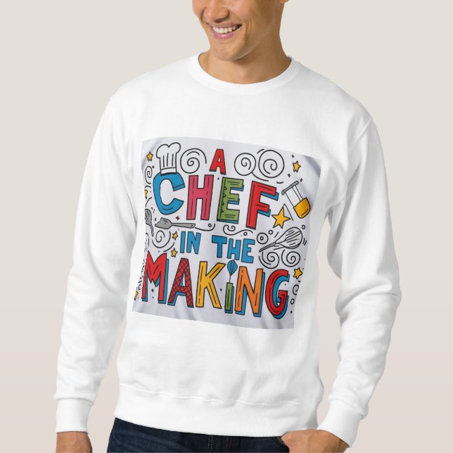 Koch in der Herstellung Sweatshirt (Vorderseite)
