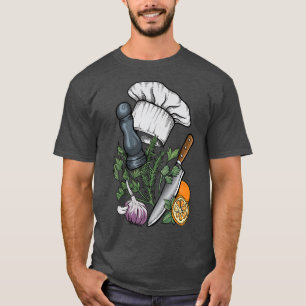 Koch in Gewürzen Küche Koch kochen Motiv für Koch T-Shirt
