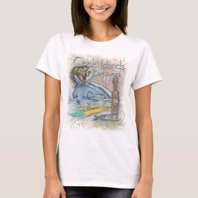 Koch-Insel-Währung T-Shirt (Vorderseite)