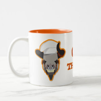 Koch J Minotaur mit Text Zweifarbige Tasse