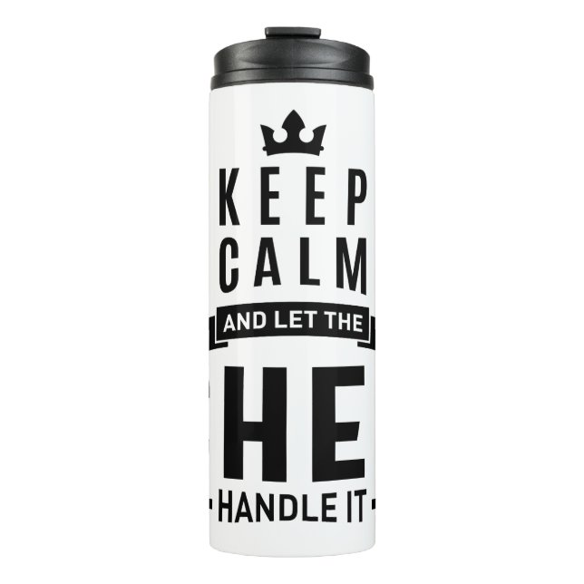 Koch Job Titel Geschenk Thermosbecher (Vorderseite)