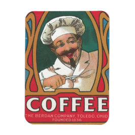 Koch Kaffee Vintage Jugendstil-Küche Magnet