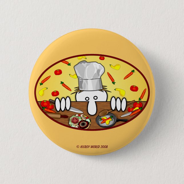 Koch Kilroy Knopf Button (Vorderseite)