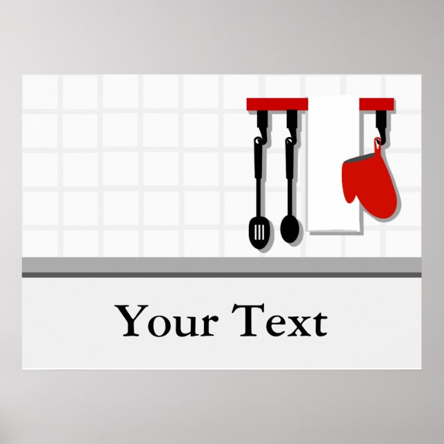 Koch Kitchen Cook Poster (Vorne)