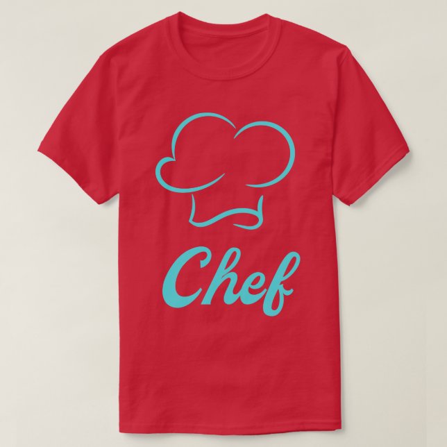 Koch Kitchen Hat Kochen T-Shirt (Design vorne)