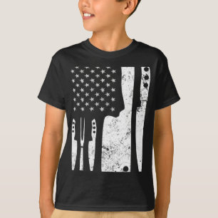 Koch Knife Patriotic Osterfahne T-Shirt