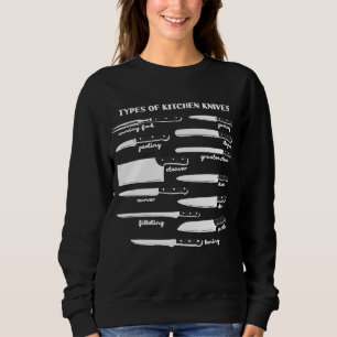 Koch Knife Set Knives Kochen Kulinarisches Ki Sweatshirt