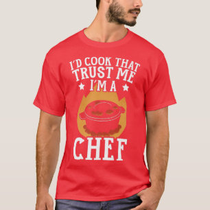 Koch Koch Kulinarischer Gangster Kochen Küche R T-Shirt
