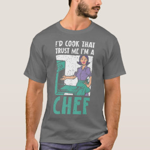 Koch kochen Kochküche oder Kochecke T-Shirt