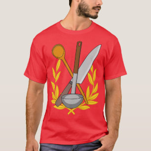 Koch Kochlaurel Kranke Koch T-Shirt