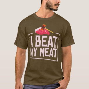 Koch Kulinarisches Fleisch Lover Kochen T-Shirt