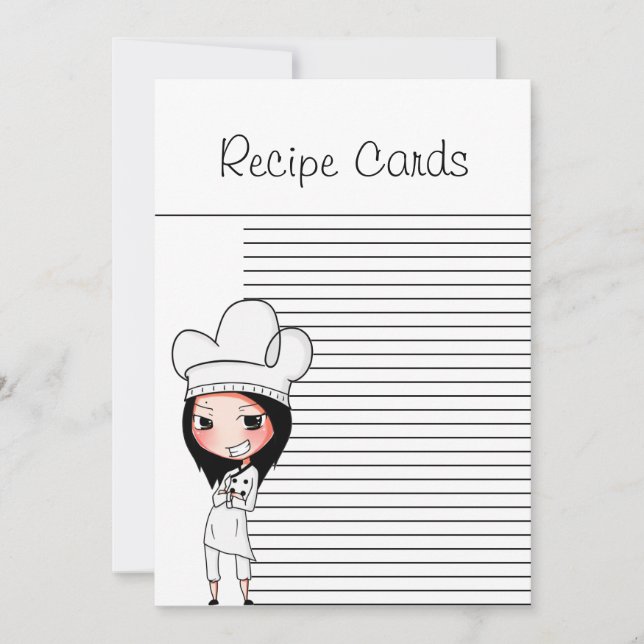 Koch Lady Recipe Cards (Vorderseite)