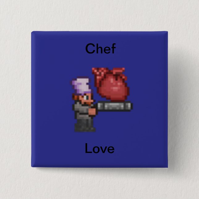 Koch Liebe Button (Vorderseite)